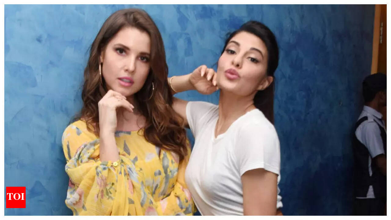 Amanda Cerny showers love on Jacqueline Fernandez; says says shes obsessed  with her latest music video Yimmy Yimmy - See post | - Times of India