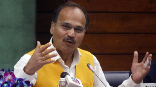 '6 names given, 10 mins before meet': Adhir Ranjan on appointment of election commissioners