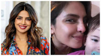 Priyanka Chopra shares an adorable photo with daughter Malti; says ...