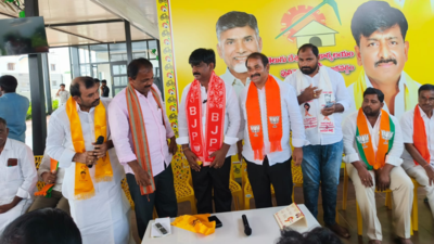 After alliance, TDP-Jana Sena-BJP conduct first joint meeting at Pulivendula