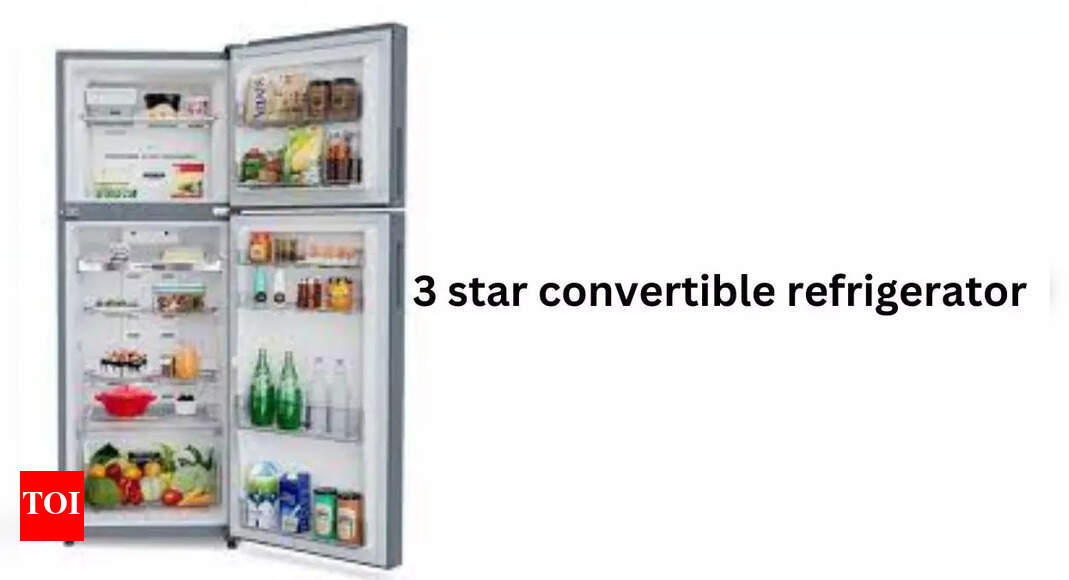 3 Star Convertible Refrigerators Top Picks Times of India