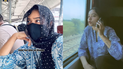 Manisha Rani drops a hilarious video from the railway station, writes 'Kis kis ka Bhaagne ka dream hai?'