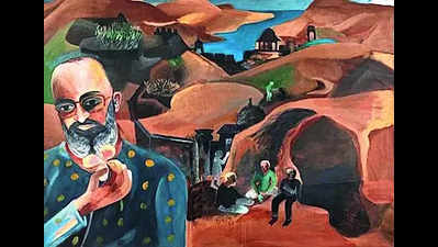 Bhupen Khakhar’s Champaner artwork fetches 14.4cr in auction