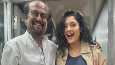 Ritika Singh on shooting with Rajinikanth for Vettaiyan: Having the time of my life