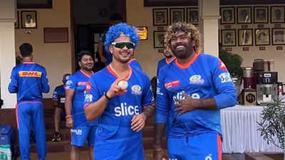 Watch: Ishan 'Malinga' Kishan in action at Mumbai Indians' camp ahead of IPL 2024