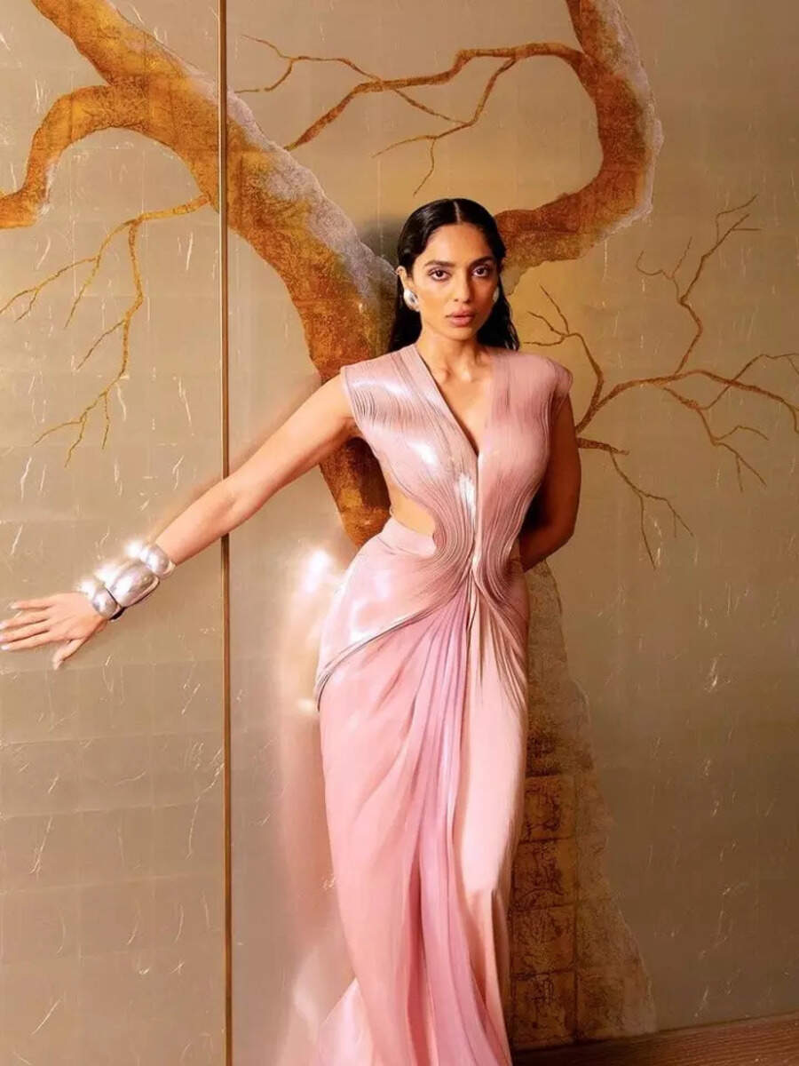 Sobhita Dhulipala looks like a dream in this futuristic pink metallic