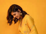 ​Kalyani Priyadarshan exudes an aura of radiance with her luminous skin​