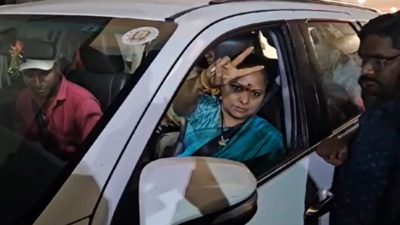 ED arrests BRS MLC K Kavitha after raids in connection with Delhi liquor policy case