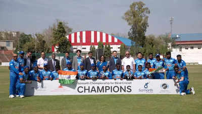 India beat SL by 90 runs in 5th T20, win Samarth Championship for Blind Cricket 5-0