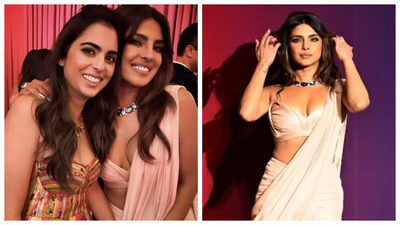 Priyanka Chopra raises glam quotient with Rs 8 Crore necklace at Isha Ambani's party - Inside Pics