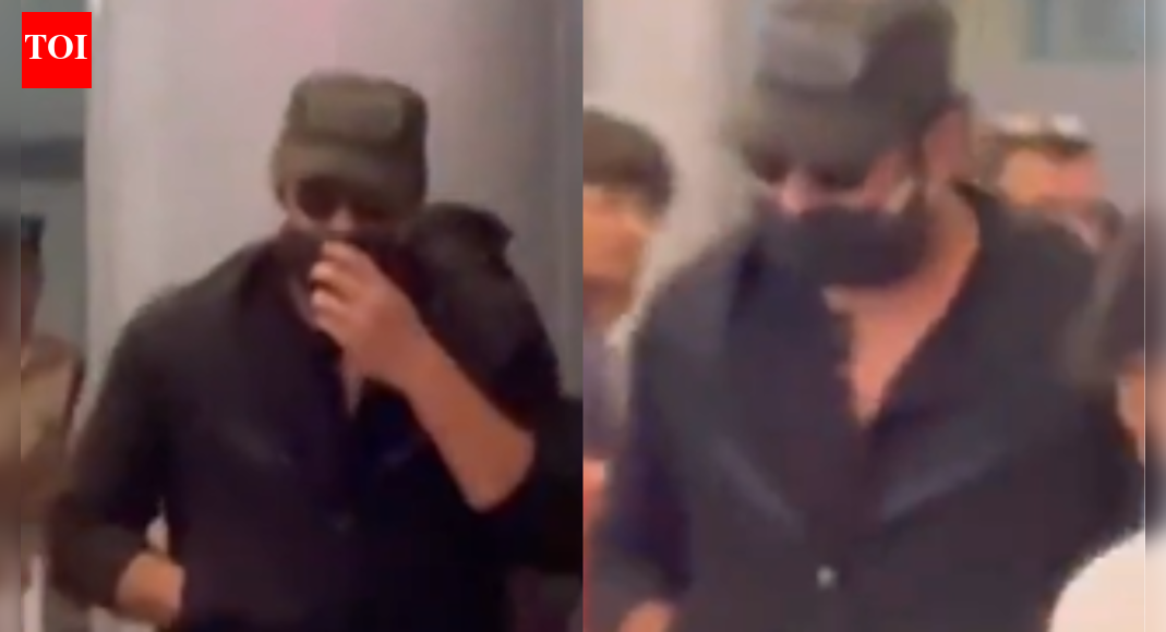 Prabhas returns from Italy, spotted at Hyderabad airport
