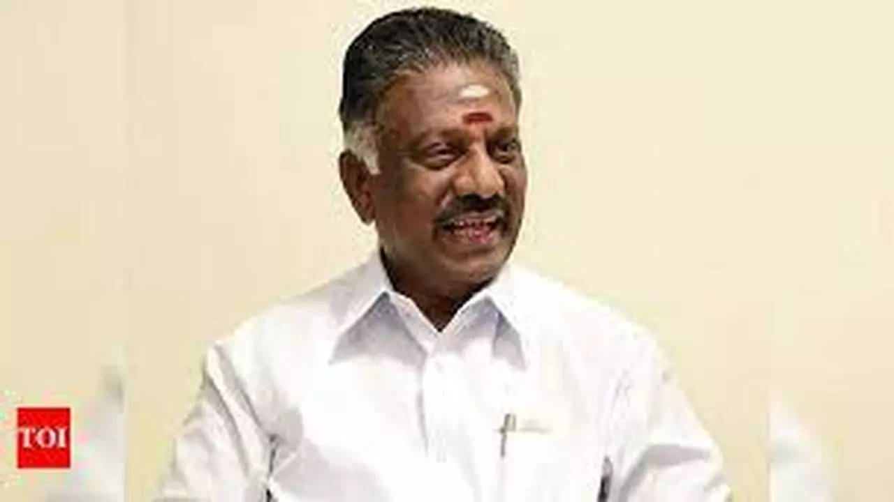 OPS moves EC to authorise him as AIADMK coordinator to sign election forms  | Chennai News - Times of India