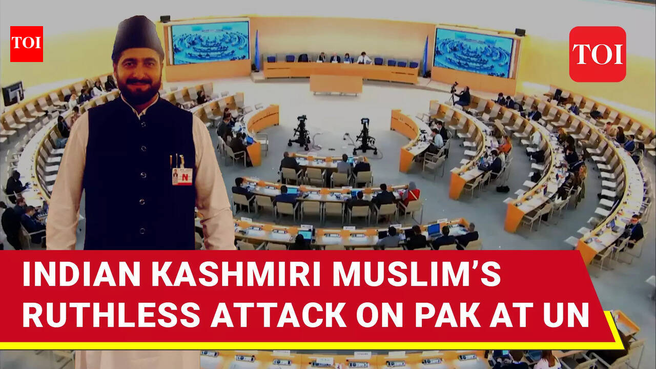 Kashmiri Muslim Javed Beigh's bold stand at UN; Backs Article 370 ...