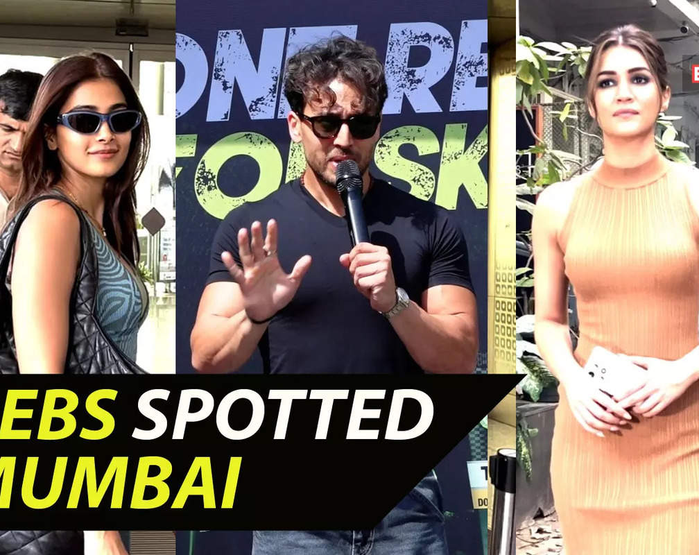 
#CelebrityEvenings: From Kriti Sanon to Pooja Hegde, Bollywood celebs spotted in Mumbai
