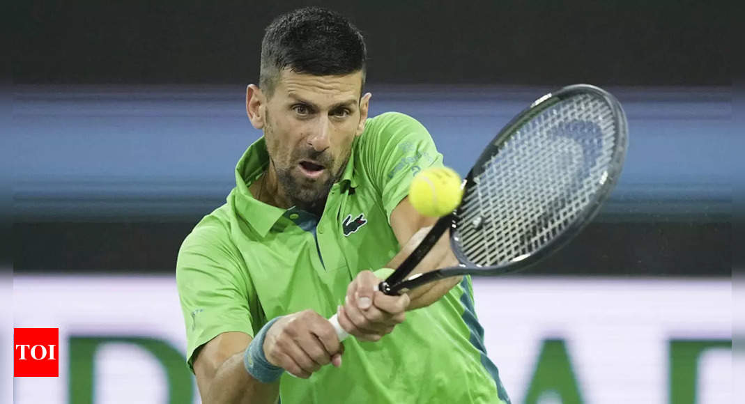 Novak Djokovic Withdraws From Miami Open | Tennis News - Times Of India