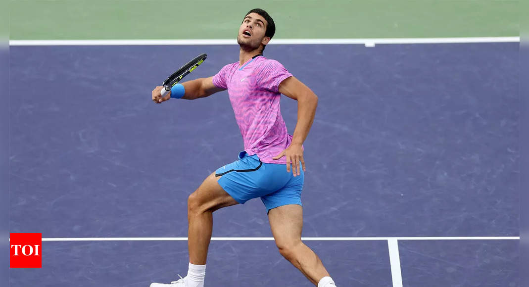 Carlos Alcaraz to meet Daniil Medvedev in Indian Wells final | Tennis News – Times of India