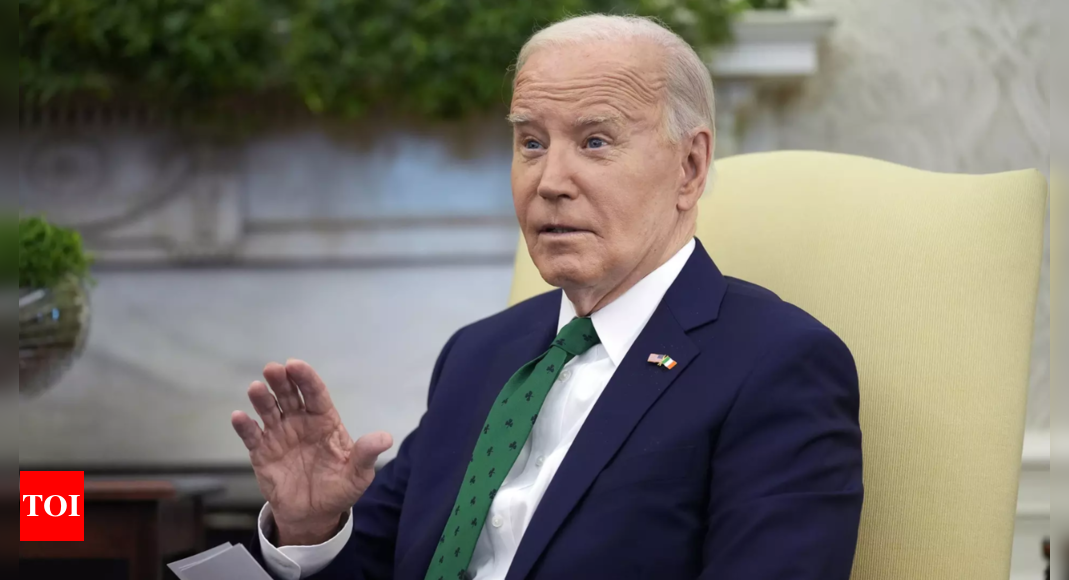 ‘One candidate is just too outdated and mentally undeserving…’: Biden roasts Trump at Washington press dinner – Instances of India