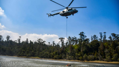 IAF's 'Bambi Bucket' op helps to contain raging forest fire at Nilgiris