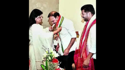 In Telangana, BRS MP Ranjith & MLA Danam join Congress