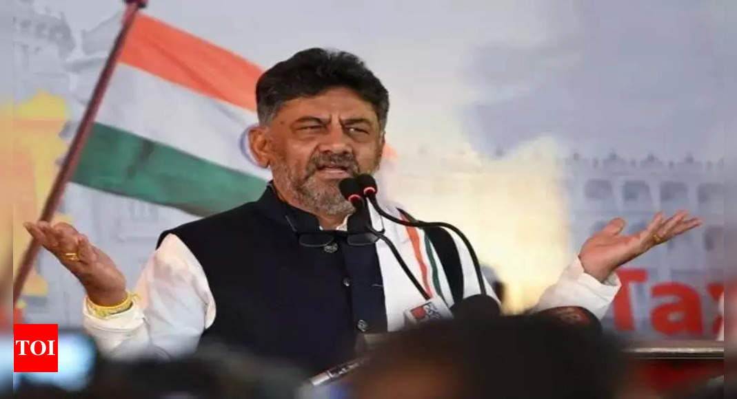 ‘PM Modi is afraid of Mallikarjun Kharge’: Karnataka Deputy CM DK Shivakumar | India News