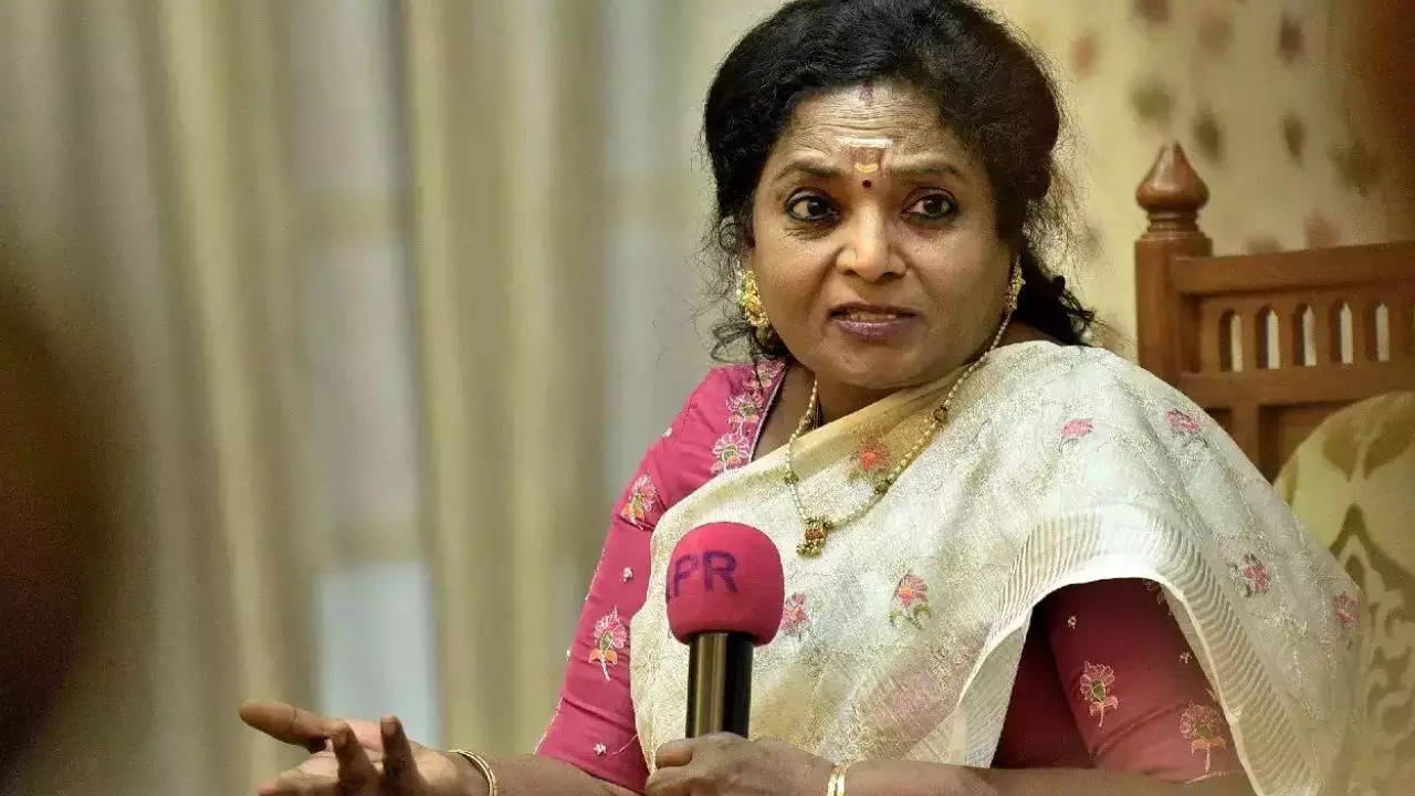 Telangana governor Tamilisai Soundararajan resigns, likely to contest Lok  Sabha polls | Hyderabad News - Times of India