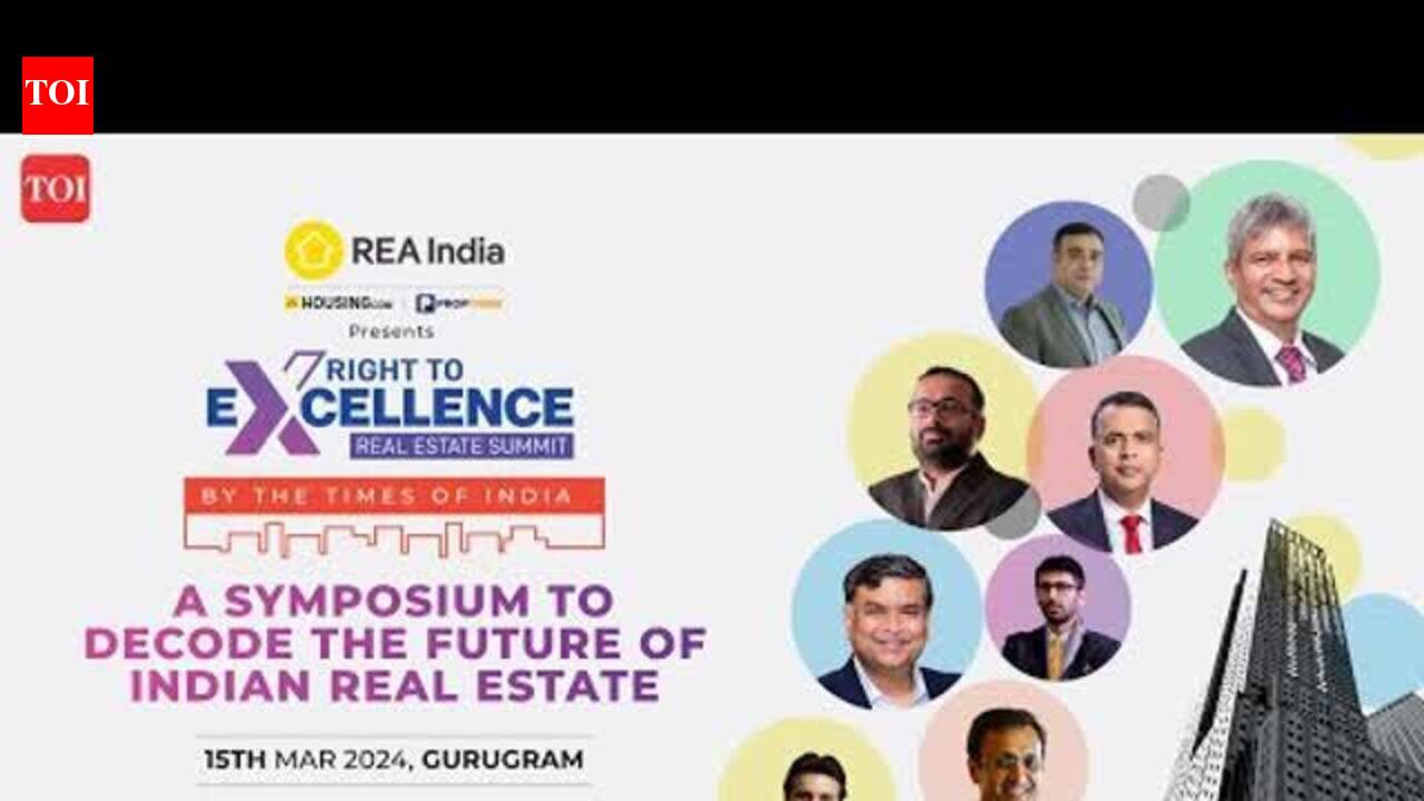 Right To Excellence Real Estate Summit 2024 | Real estate developers ...