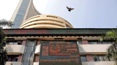 Closing Bell: Sensex Climbs 100 Point, Nifty Settles At 22,055 - Times ...