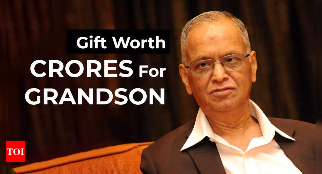 Crorepati grandson! Narayana Murthy gifts 4-month old Ekagrah 15 lakh Infosys shares worth over Rs 240 crore