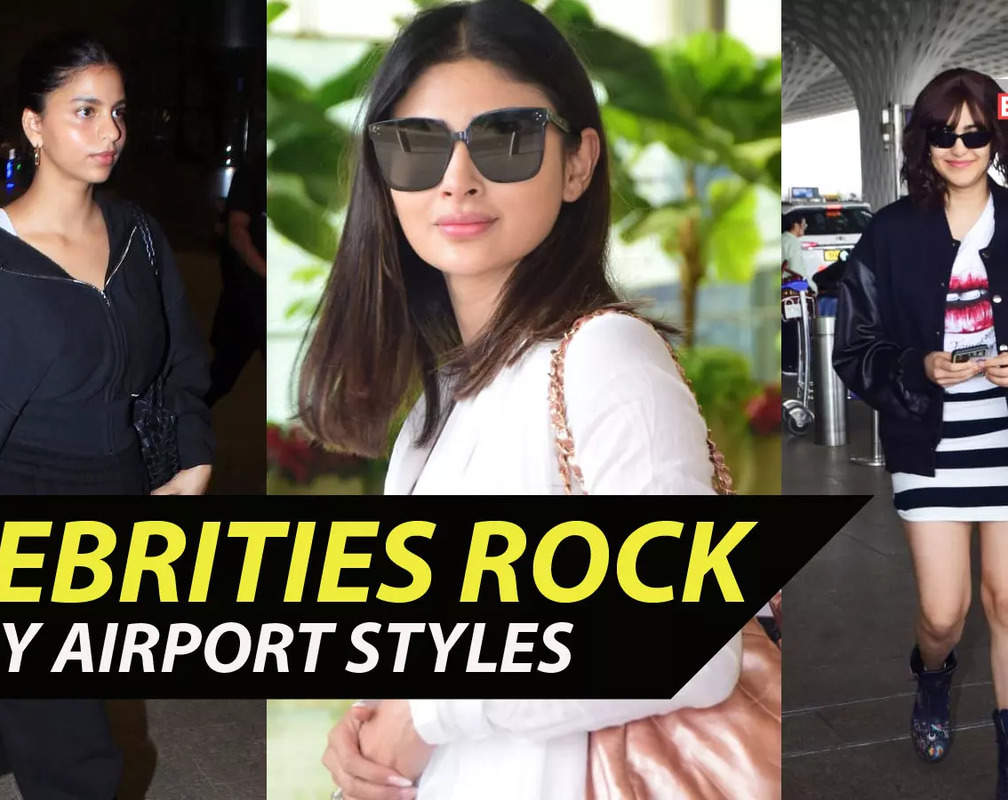 
Airport Fashion: From Nushrratt Bharuccha to Mahima Chaudhry, celebs keep it comfy and cool at the airport

