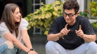Aamir Khan and Genelia D'souza's BTS photo from 'Sitaare Zameen Par' goes viral, fans love their bonding