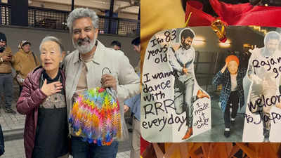 83-year-old woman gifts 1000 origami cranes to SS Rajamouli to express her love for 'RRR' in Japan: 'I wanna dance with RRR every day'