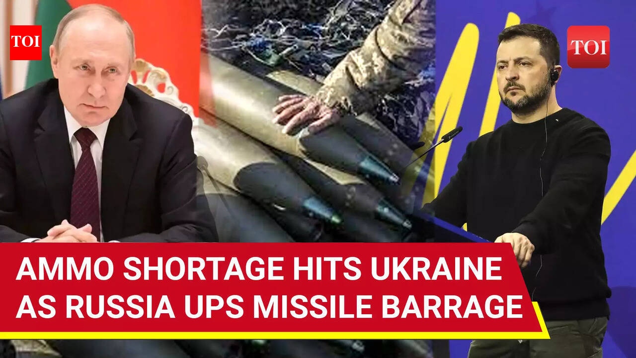 Ukraine's Critical Ammunition Shortage: Zelenskyy To Run Out Of Air ...