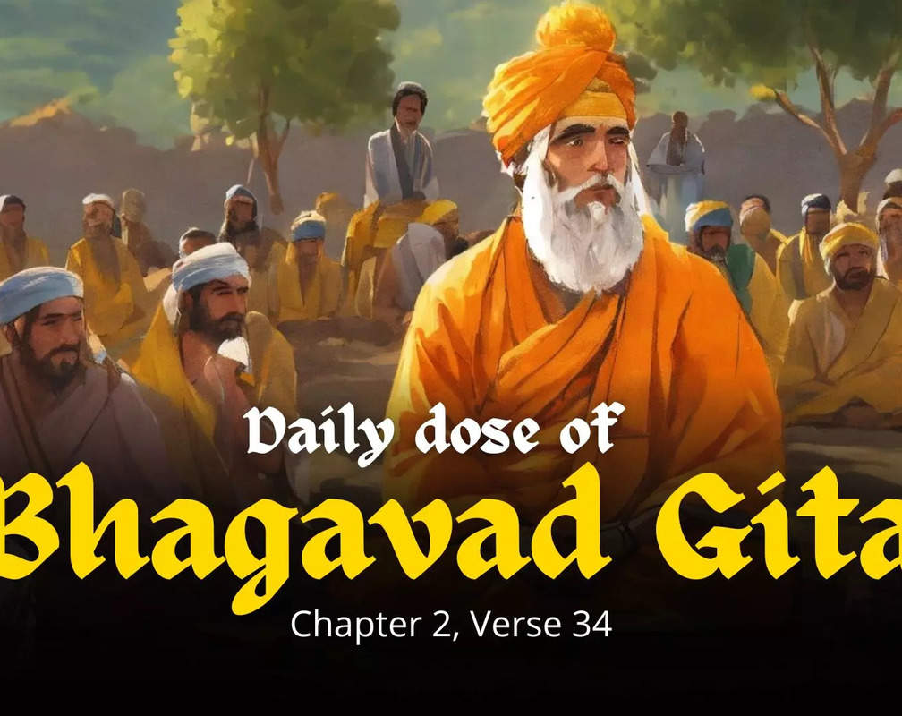 
Embracing fearlessness: Bhagavad Gita Chapter 2, Shloka 34 explained by Iskcon Dwarka's Sri Gaur Prabhu
