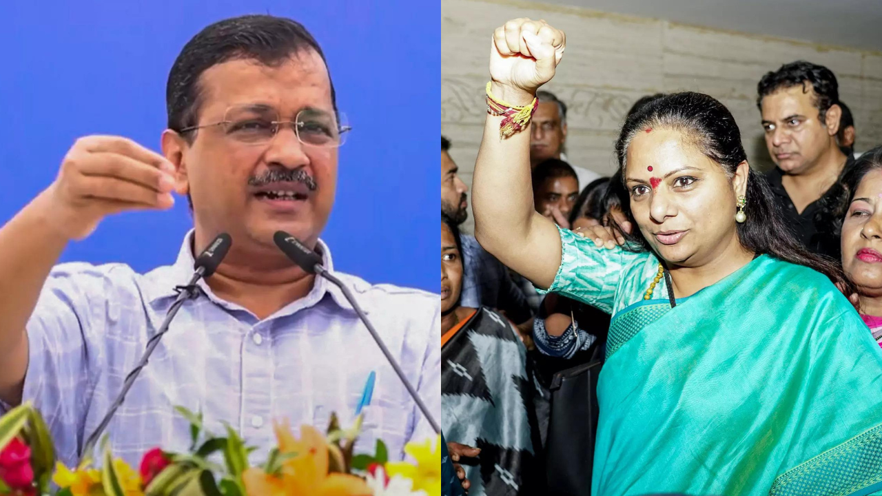 K Kavitha plotted with Delhi CM Arvind Kejriwal, Manish Sisodia, involved  in Rs 100 crore payoff, says ED | Delhi News - Times of India