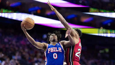 Philadelphia 76ers secure hard fought win against Miami Heat behind Tyrese Maxey's brilliance