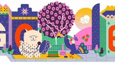 Navroz Mubarak 2024: Google commemorates Persian New Year with a new doodle