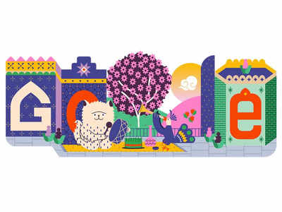 ​​Google celebrates Nowruz 2024 with a doodle