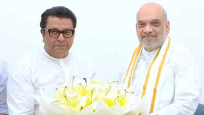 Raj Thackeray meets Amit Shah amid buzz over MNS joining NDA in Maharashtra
