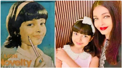 When Aishwarya Rai Bachchan looked like a like a replica of her daughter Aaradhya Bachchan in an old ad