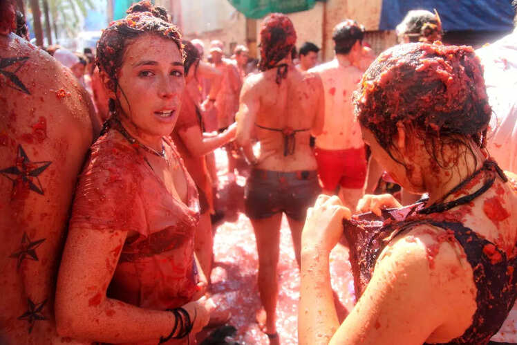 Spain: La Tomatina