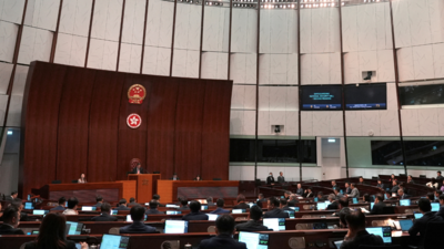 Hong Kong lawmakers unanimously approve law that gives government more power to curb dissent