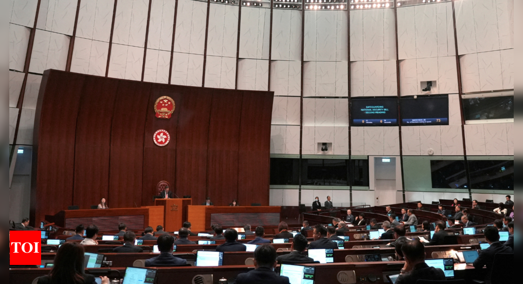Les législateurs de Hong Kong approuvent à l'unanimité une loi qui donne au gouvernement plus de pouvoir pour freiner la dissidence