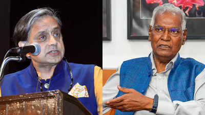 INDIA partners in war of words in Kerala: Shashi Tharoor accuses CPI of 'playing BJP's game' in Thiruvananthapuram, D Raja hits back