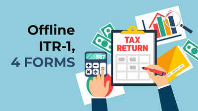 Offline ITR-1, 4 forms FY 2023-24: Income tax department releases new forms for AY 2024-25; know the details here