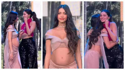 Ananya Panday's cousin Alanna Panday flaunts her baby bump in a ...