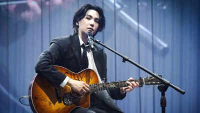 BTS' iconic rapper Suga drops IMAX teaser poster for 'Agust D TOUR 'D-DAY' The Movie', check out! | K-pop Movie News - Times of India