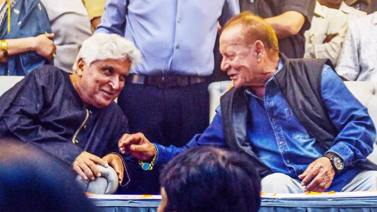 Javed Akhtar reveals he and Salim Khan 'never fought over credits or  money'; says, 'Partnerships in cement factory are easier' | Hindi Movie  News - Times of India