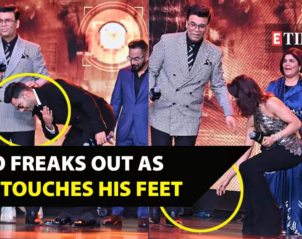
Did Karan Johar shout at Samantha Ruth Prabhu for touching his feet on stage? WATCH
