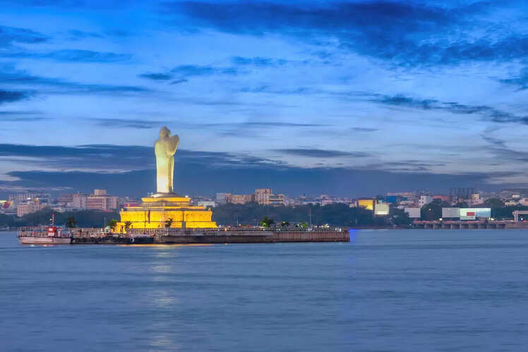 Buddha Statue in Hussain Sagar
