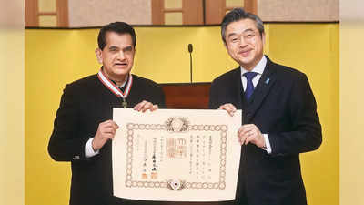 Deeply humbled: Amitabh Kant after receiving Japanese honour